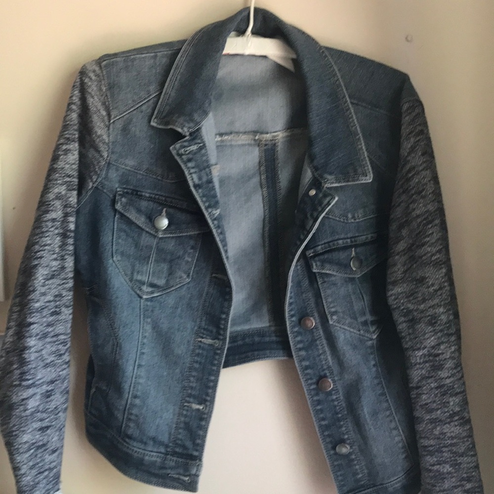 Sleeved Jean Jacket